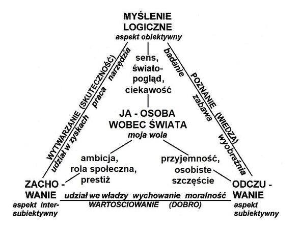 Poziom psychiczny - samoświadomość, tożsamość osoby i dusza 